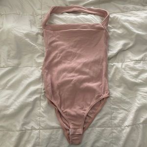 womn Bri Bodysuit in Pink (Small)